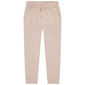 Παντελόνι φόρμας molleton μονόχρωμο για κορίτσι 