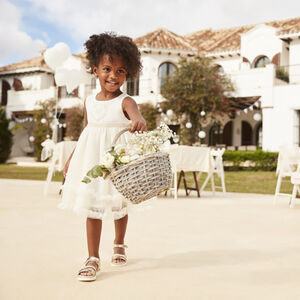 Φόρεμα 2 σε 1 με ανοιχτή πλάτη σε σχήμα καρδιάς για κορίτσι μωρό 