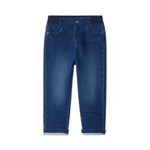 Jean ίσιο με ελαστική μέση για bebe αγόρι 
