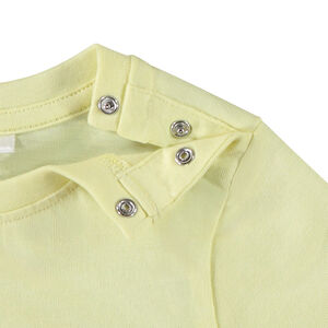 Κοντομάνικο μπλουζάκι με χαριτωμένο 3D flap για μωρό αγόρι 