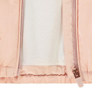 Αντιανεμικό με κουκούλα effet satiné για bebe κορίτσι 