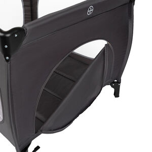 Πτυσσόμενο πάρκο με δίχτυ ανθρακί 