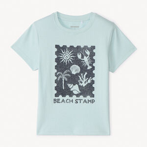 T-shirt κοντομάνικο με σχέδιο φαντασίας για αγόρι 