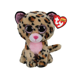 Πλεκτό Beanie Boo’s 15 cm – Livvie ο λεοπάρδαλης 