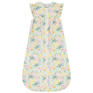 Αμάνικος υπνόσακος με βολάν TOG 0.5 με jungle σχέδιο για μωρό κορίτσι 