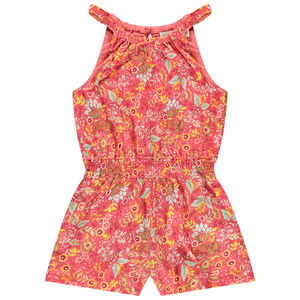 Combi κοντό λουλουδάτο με φανταχτερό σχέδιο για κορίτσι 