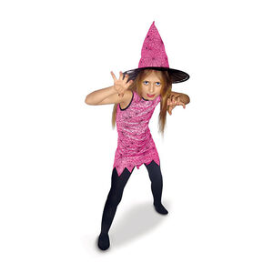 Κοστούμι μάγισσας ροζ μέγεθος M Rubie