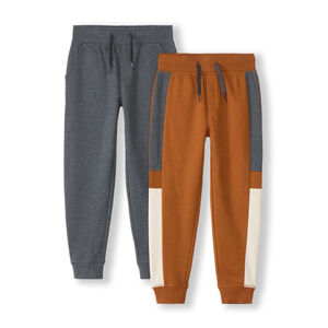 Σετ με 2 φόρμες από molleton slub για αγόρι 