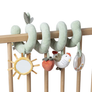 Σπιράλ δραστηριοτήτων La Vie à la Ferme με 4 μικρά παιχνίδια για μωρά 