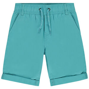 Βερμούδα μονόχρωμη από ποπλίνα για αγόρι 