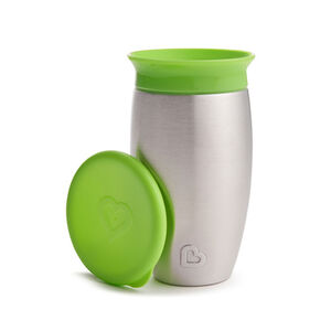 Ανοξειδωτο Ποτηρακι Miracle Πρασινο 296ml Munchkin 