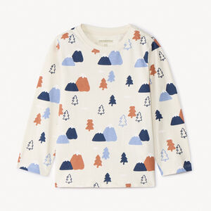 Μακρυμάνικο μπλουζάκι jersey με φαντεζί σχέδιο για bebe αγόρι 