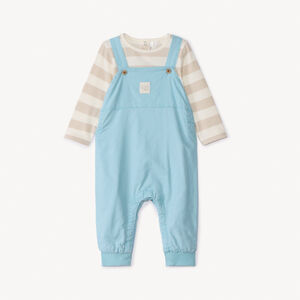 Σετ 2 τμχ. με σαλοπέτα για bebe αγόρι 