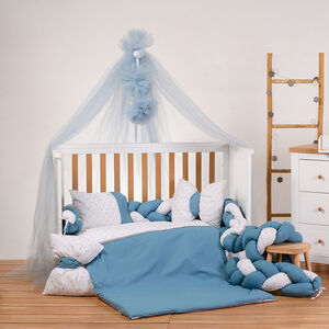 Σετ Προίκας 9 τμχ Για Στρώμα 70*140cm Sky Blue ABO  