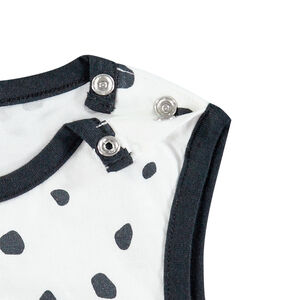 Σετ με αμάνικο μπλουζάκι και σόρτς με τσέπη 