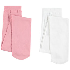 Σετ από 2 λεπτά μονόχρωμα καλσόν για κορίτσι 