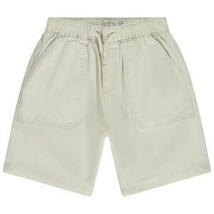 Βερμούδα υφασμάτινη μονόχρωμη για αγόρι 