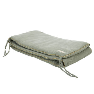 Πράσινη Πάντα Κούνιας Από Γάζα Με 3 Πλευρές 