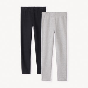 Σετ 2 μονόχρωμα εσώρουχα από molleton gratté για κορίτσι 