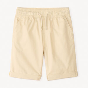 Βερμούδα μονόχρωμη από ποπλίνα για αγόρι 