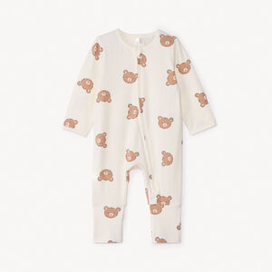 Εξελισσόμενο φορμάκι με εκτύπωση αρκουδάκια για μωρό 