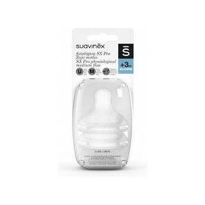 Πιπίλα σιλικόνης GR-SX PRO Physio medium +3 μηνών σετ 2 τεμαχίων F L2 