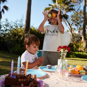 T-shirt κοντομάνικο με σχέδιο φαντασίας για αγόρι 