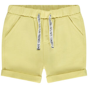 Βερμούδα en molleton μονόχρωμο για bebe αγόρι 