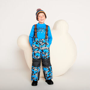 Πουλόβερ σκι με ψηλό γιακά για αγόρι 