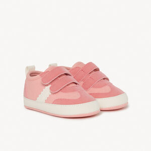 Χαμηλά μαλακά αθλητικά παπούτσια με λωρίδα για bebe κορίτσι 