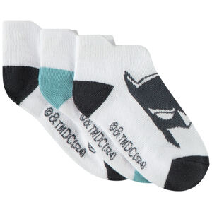 Σετ από 3 ζευγάρια κοντές κάλτσες Batman Warner για αγόρι 