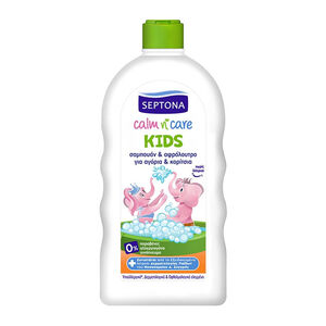 Septona Calm N Care Kids Σαμπουάν & Αφρόλουτρο Για Αγόρια & Κορίτσια 750ml 