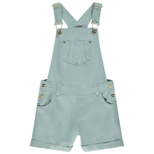 Σαλοπέτα κοντή μονόχρωμη από λυοσέλ για κορίτσι 