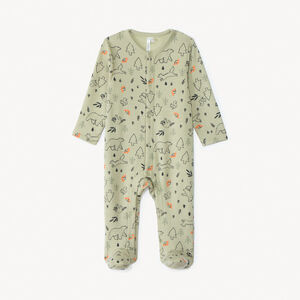 Φορμάκι με σχέδιο δάσους για bebe αγόρι με διαφορετικά ανοίγματα ανάλογα με την ηλικία 