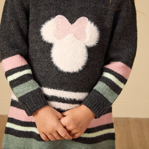 Φόρεμα πλεκτό Minnie Disney για bebe κορίτσι 