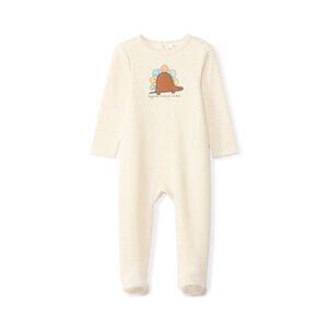 Φορμάκι βελουτέ με φαντεζί σχέδιο δεινόσαυρου για μωρό αγόρι με διαφορετικά ανοίγματα ανάλογα με την ηλικία 