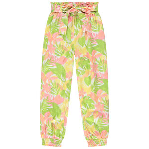 Παντελόνι αέρινο με εξωτικό σχέδιο για κορίτσι 
