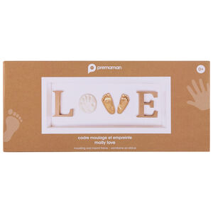 Κάδρο αγάπης + καλούπι και αποτύπωμα κάδρου 