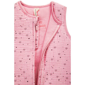 Υπνόσακος TOG 2 imprimé cœurs σε βαμβακερή γάζα 