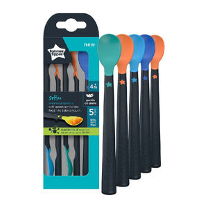 Κουταλάκια Σίτισης Μαλακά Με Μακριά Λαβή 4M+ TOMMEE TIPPEE 