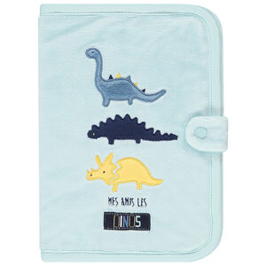 Προστατευτικό βιβλιαρίου υγείας Mes amis les Dinos με σχέδια δεινοσαύρων 