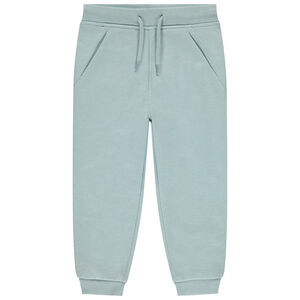 Φόρμα από molleton μονόχρωμη για μωρό αγόρι 