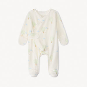 Φορμάκι βελουτέ με σχέδιο αερόστατα για πρόωρο μωρό 