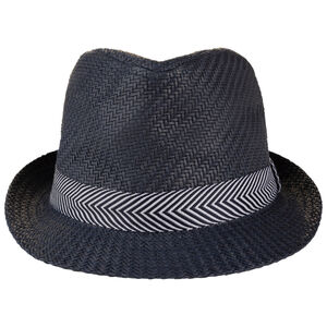 Καπέλο Borsalino πλεκτό με υφασμάτινη κορδέλα για αγόρι 