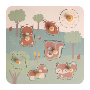 Παζλ ξύλινο 7 κομματιών Roi des Forêts 