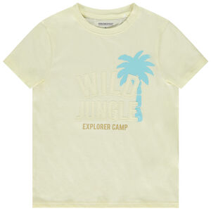 Κοντομάνικο μπλουζάκι από jersey με εφαρμοστά patches για αγόρι 