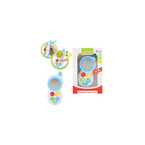 Βρεφικό Τηλέφωνο Με Φως, Ηχο & Καθρεύτη Little Stars Baby 