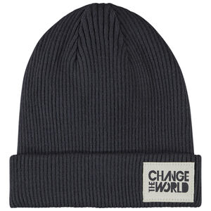 Καπέλο μονόχρωμο πλεκτό με εκτύπωση φαντασίας για αγόρι 