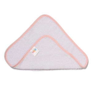 ABO Λαβέτα Λευκή - Ροζ 30*30 