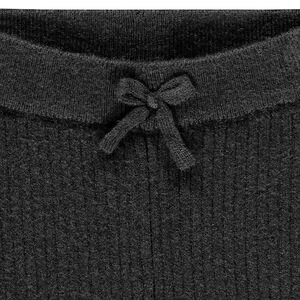 Λεγκινγκ πλεκτό με ριγέ εφέ για κορίτσι 